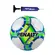 Kit Bola Penalty Futebol de Campo Player XXIII + Bomba de Ar Azul