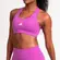 Top Adidas Poliamida Suporte Médio Treino Feminino