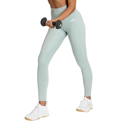 Calça Legging Adidas Optime Essentials Com Bolso Feminina
