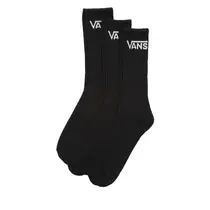 Kit 3 Pares Meia Vans Classic Crew Cano Alto Unissex