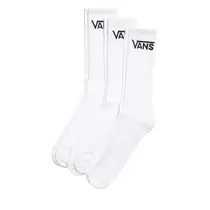 Kit 3 Pares Meia Vans Classic Crew Cano Alto Unissex