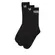 Kit 3 Pares Meia Vans Classic Crew Cano Alto Unissex