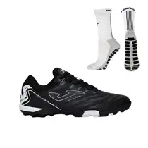 Kit Chuteira Society Joma Maxima + Meia Antiderrapante Branca