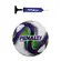 Kit Bola Futebol Society Penalty Líder 25 + Bomba de Ar Azul