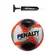 Kit Bola Futebol Campo Penalty S11 R2 25 + Bomba de Ar Preta