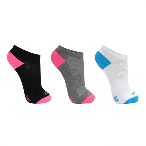 Kit 3 Pares Meia Olympikus Treino Cano Invisível Unissex