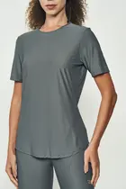 Camiseta Colcci Sport Dynamic Fit Cinza Com Toque Macio 0345700773