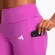Calça Legging Adidas 3 Listras Com Bolso Feminina