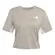 Camiseta Cropped Adidas Essentials 3 Listras Feminina