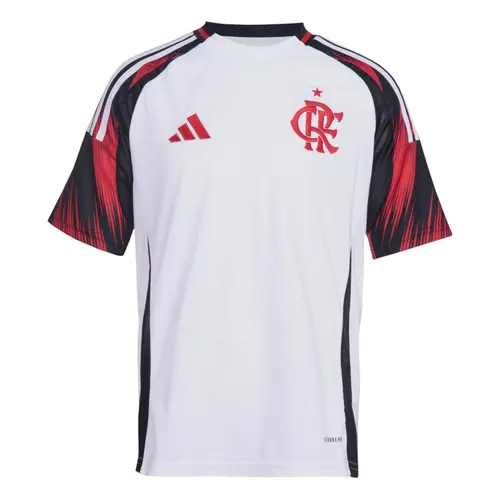 Camisa Adidas Flamengo Uniforme 2 25/26 Torcedor Infantil