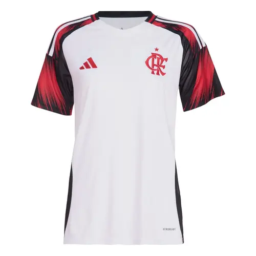 Camisa Adidas Flamengo Uniforme 2 25/26 Torcedor Feminina