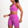 Bermuda Adidas 3 Listras Com Bolso Feminina