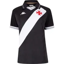 Camisa Kappa Vasco Da Gama Uniforme 1 25/26 Player Feminina