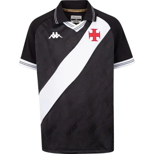 Camisa Kappa Vasco Da Gama Uniforme 1 25/26 Player Infantil