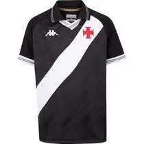 Camisa Kappa Vasco Da Gama Uniforme 1 25/26 Player Infantil