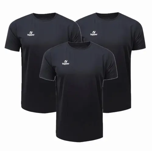Kit 3 Camisetas Topper Classic New Masculina