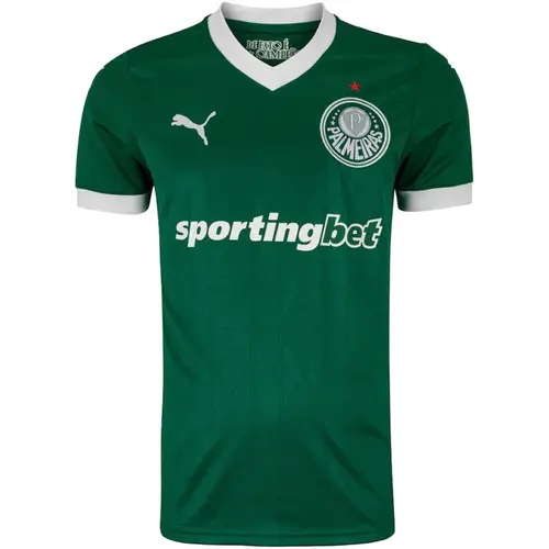 Camisa Puma Palmeiras Home 2025 Torcedor Masculina