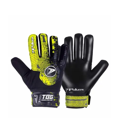 Luva de Goleiro Poker Futebol Campo Training Basic Infantil