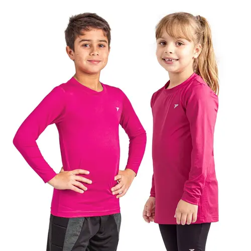 Camisa Térmica Poker Manga Longa Skin Infantil