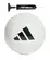 Kit Bola Futebol de Campo Adidas Universadi + Bomba de Ar Preta