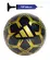 Kit Bola Adidas Futebol de Campo Starlancer Club + Bomba de Ar Azul