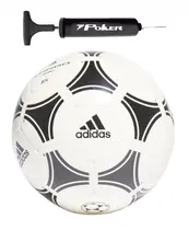 Kit Bola Futebol de Campo Adidas Tango Glider + Bomba de Ar Preta