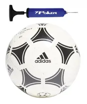 Kit Bola Futebol de Campo Adidas Tango Glider + Bomba de Ar Azul