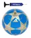 Kit Bola Adidas Futebol de Campo UCL Champions League Club + Bomba de Ar Azul