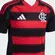 Kit Camisa Adidas Flamengo Uniforme 1 25/26 Infantil + Bola de Futebol Flamengo Adidas