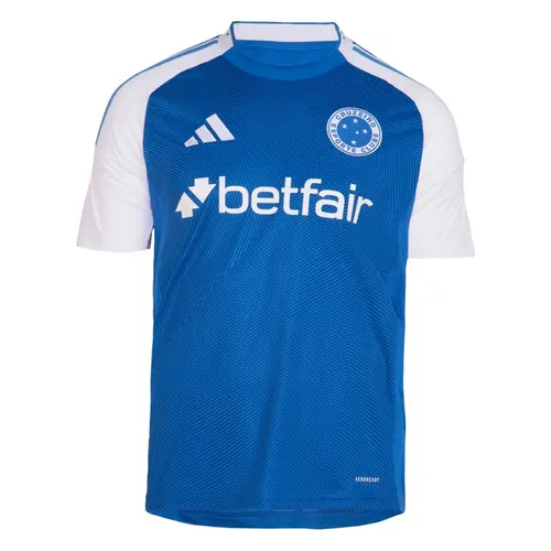 Camisa Adidas Cruzeiro Uniforme 1 25/26 Torcedor Masculina