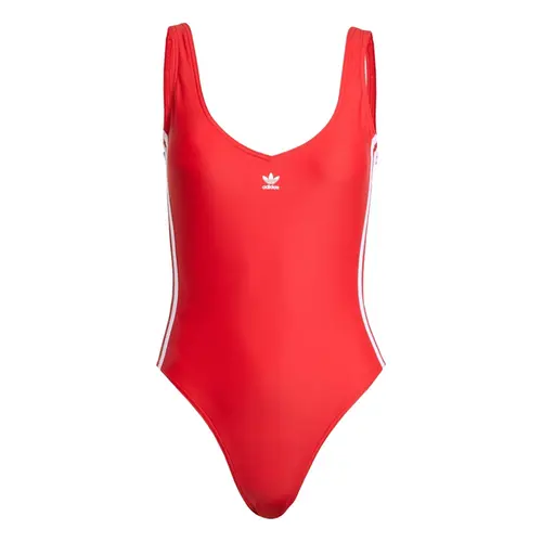 Maiô Body Adidas Originals 3 Listras Feminino