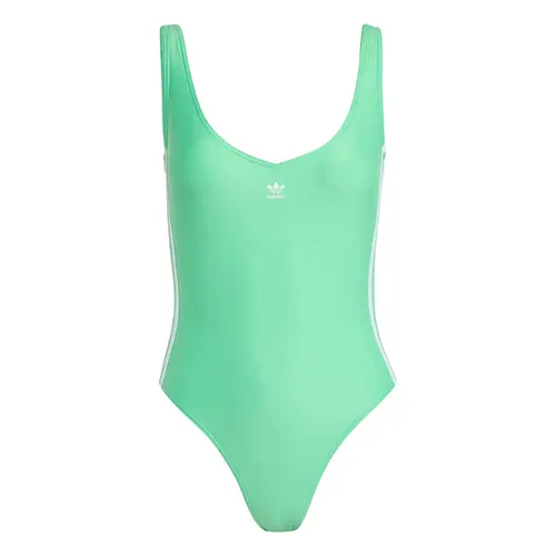 Maiô Body Adidas Originals 3 Listras Feminino