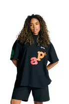 Camiseta Approve Huge Oversized Letters Masculina