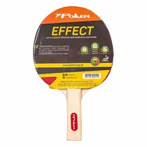 Raquete Poker Tênis de Mesa Ping Pong Effect Unissex
