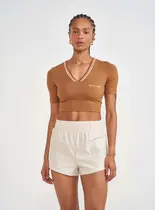 Blusa Colcci Sport Slim Curta 0365701118