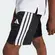 Short Adidas Train Essentials 3 Listras Infantil