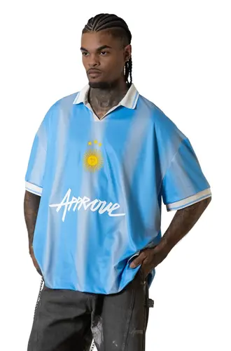 Camisa Polo Approve Argentina Albiceleste Masculina