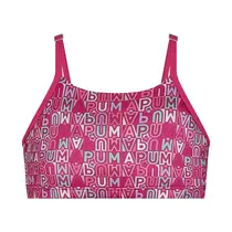 Top do Biquini Puma Estampado Infantil
