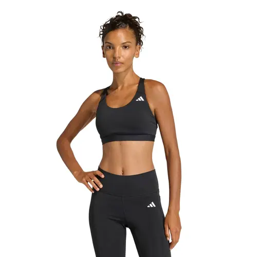 Top Adidas Suporte Médio Optime Essentials Workout Feminino