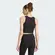 Regata Cropped Adidas Acolchoada Essentials 3 Listras Feminina