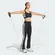 Calça Legging Adidas Flare Optimé Essentials Três Listras Feminina