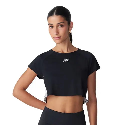 Camiseta Cropped New Balance Fast Days Feminina