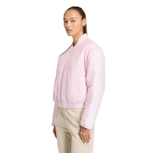 Jaqueta Adidas Bomber Insulated Essentials CLIMAWARM Três Listras Feminina