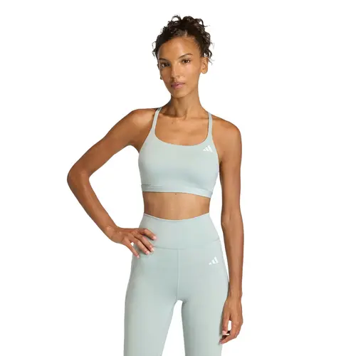Top Adidas Esportivo Optime Essentials Workout Suporte Leve Feminino