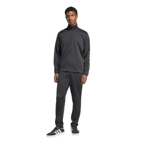 Conjunto Jaqueta + Calça Adidas Essentials Big Linear Tricot Masculino