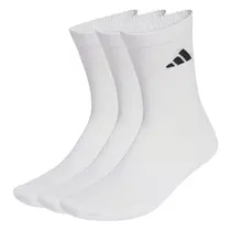 Kit 3 Pares Meia Adidas Cano Alto Essentials Cush Crew Unissex