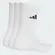 Kit 3 Pares Meia Adidas Cano Alto Essentials Cush Crew Unissex