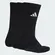Kit 3 Pares Meia Adidas Cano Alto Essentials Cush Crew Unissex