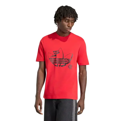 Camiseta Adidas Originals CR Flamengo Estampada Seasonal Masculina
