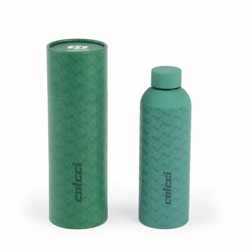 Garrafa Térmica Colcci Aço Inox Logo Alto Relevo 500ml